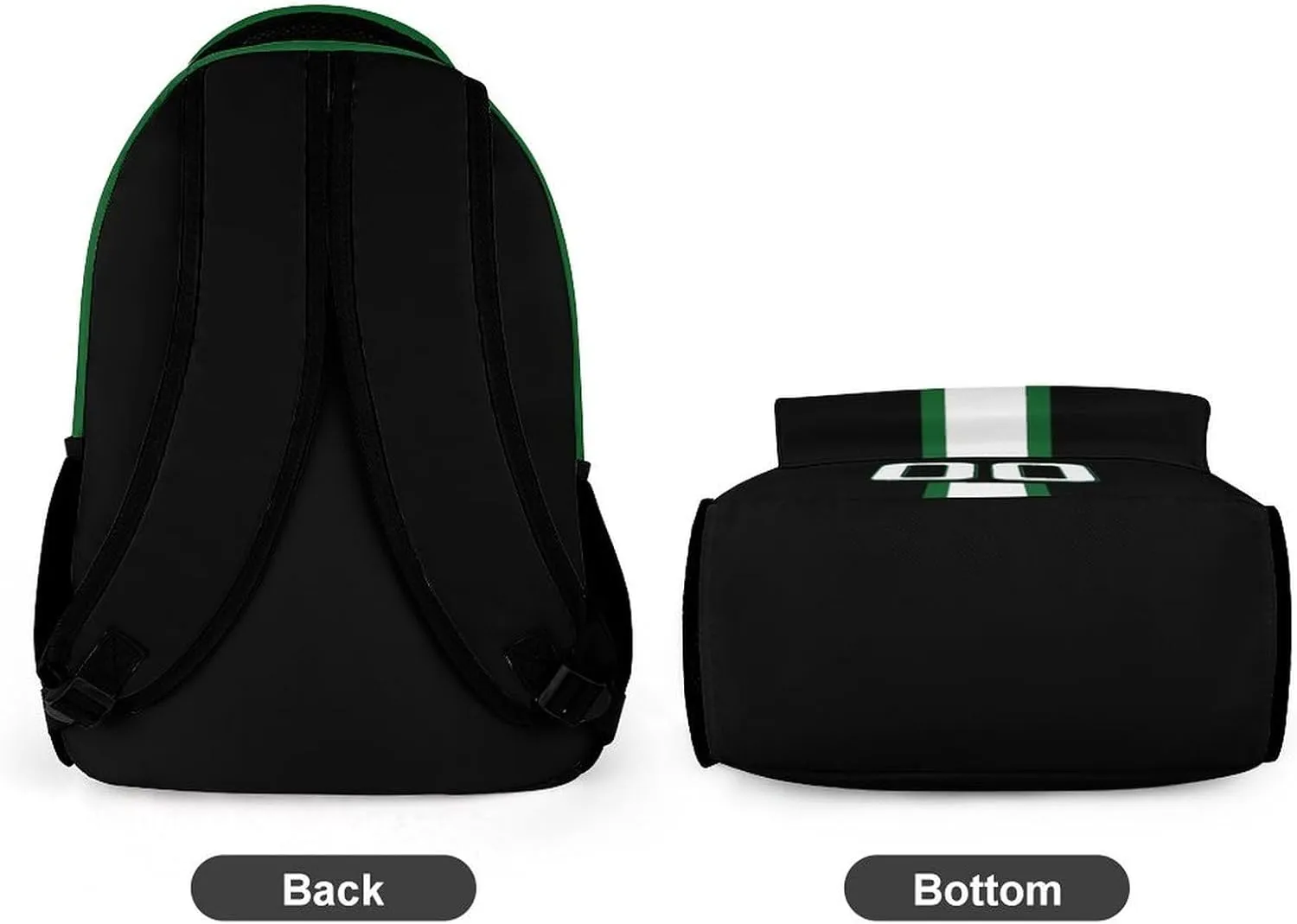 Generic Personalized Backpack Basketball City Fans Gifts Sport Bags High Capacity Custom Any Name and Number for Men Women, Bos-c2401