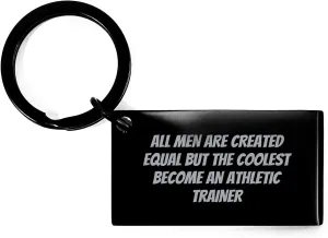GIFTVILLE & SURPRISE Funny Athletic Trainer Keychain Gifts from Men for Christmas