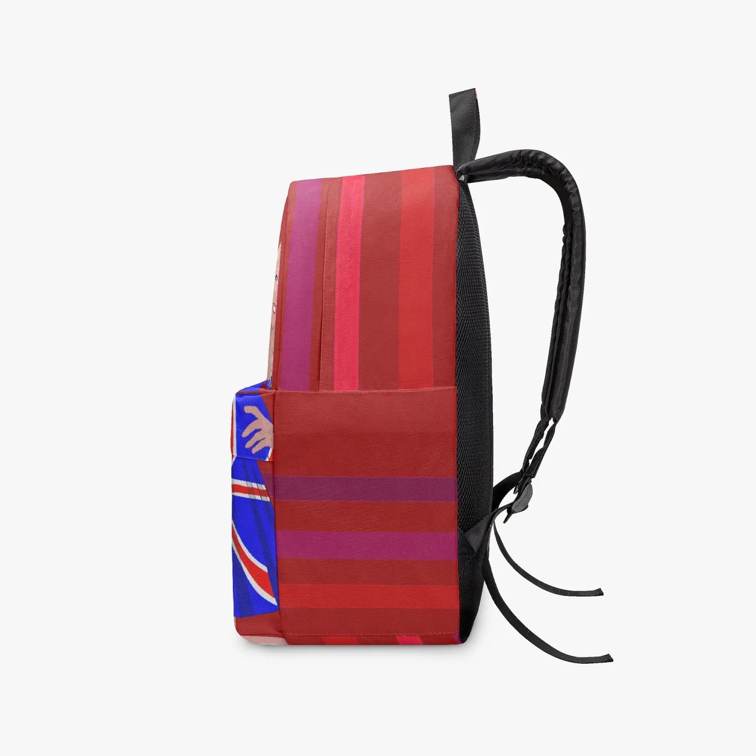 GLOBAL FREEDOM UNITED© Couple England Red - All-over-print Canvas Backpack