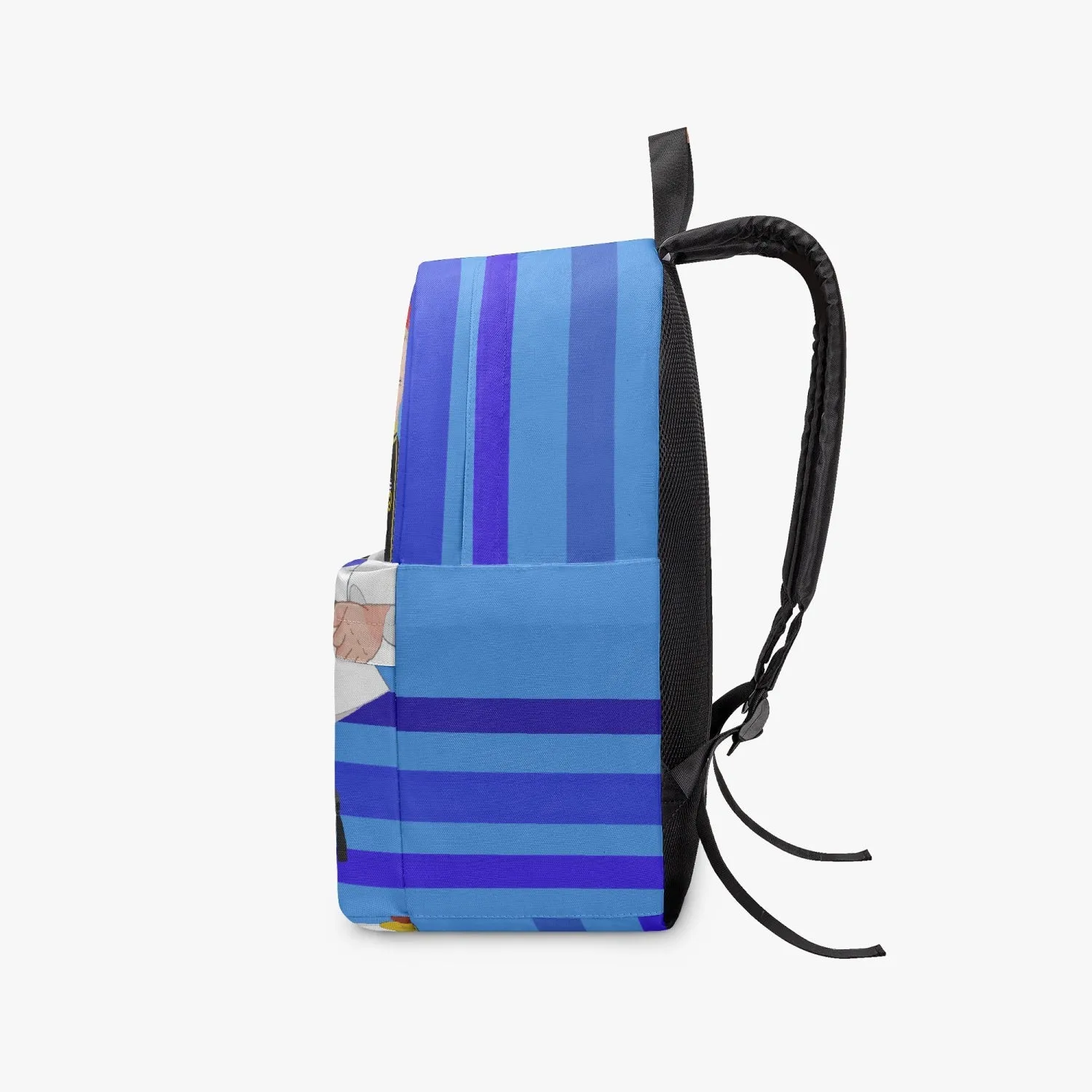 GLOBAL FREEDOM UNITED© Couple Greece Deep Blue - All-over-print Canvas Backpack