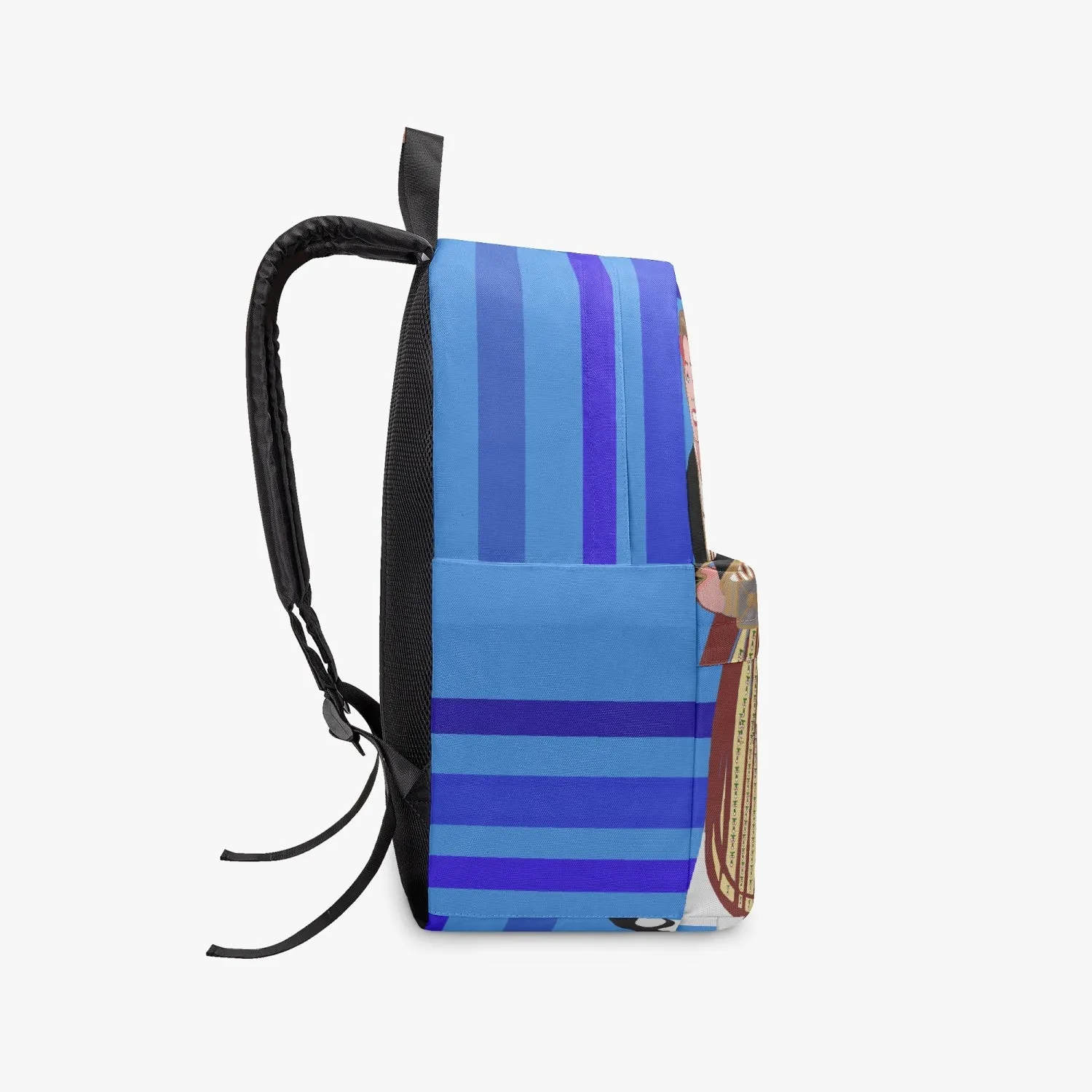 GLOBAL FREEDOM UNITED© Couple Greece Deep Blue - All-over-print Canvas Backpack
