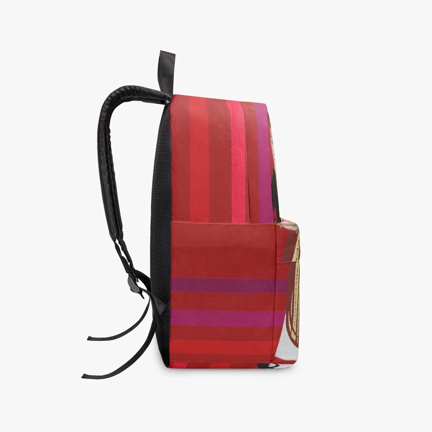 GLOBAL FREEDOM UNITED© Couple Greece Red - All-over-print Canvas Backpack