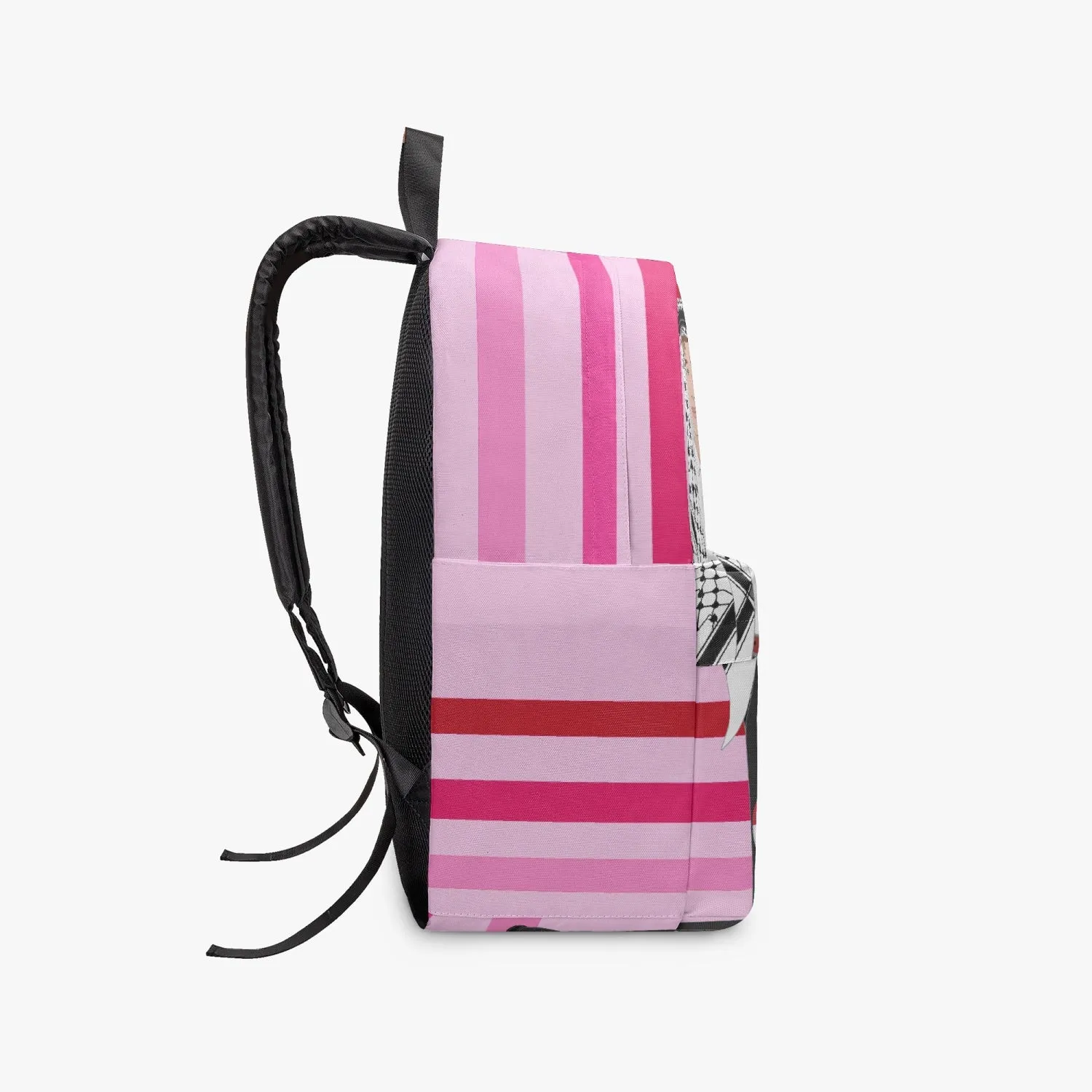 GLOBAL FREEDOM UNITED© Couple Syria Pink1 -  All-over-print Canvas Backpack