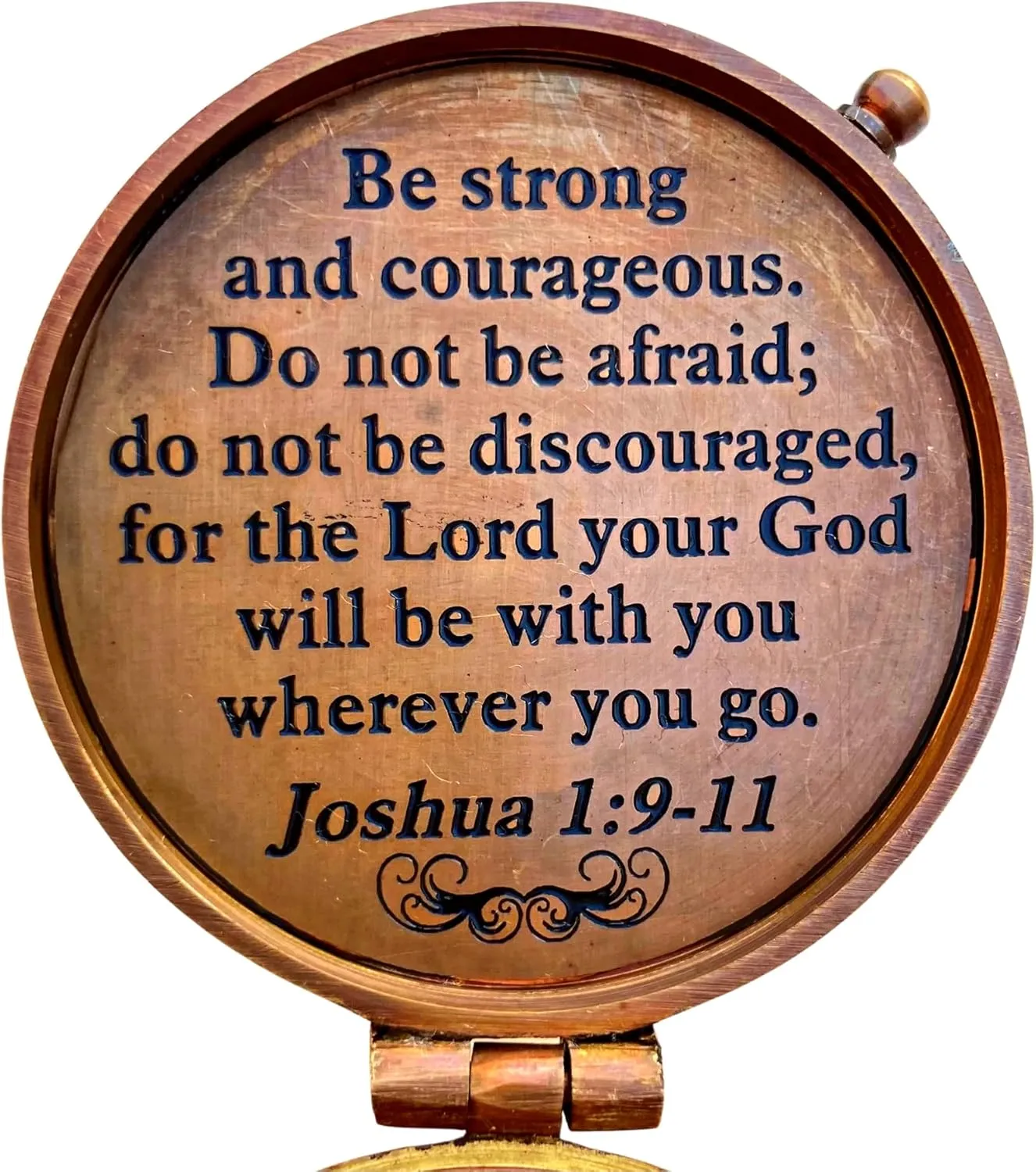 God's Way Compass - Baptism & Graduation Gifts for Boys & Men, Catholic & Inspirational Gifts