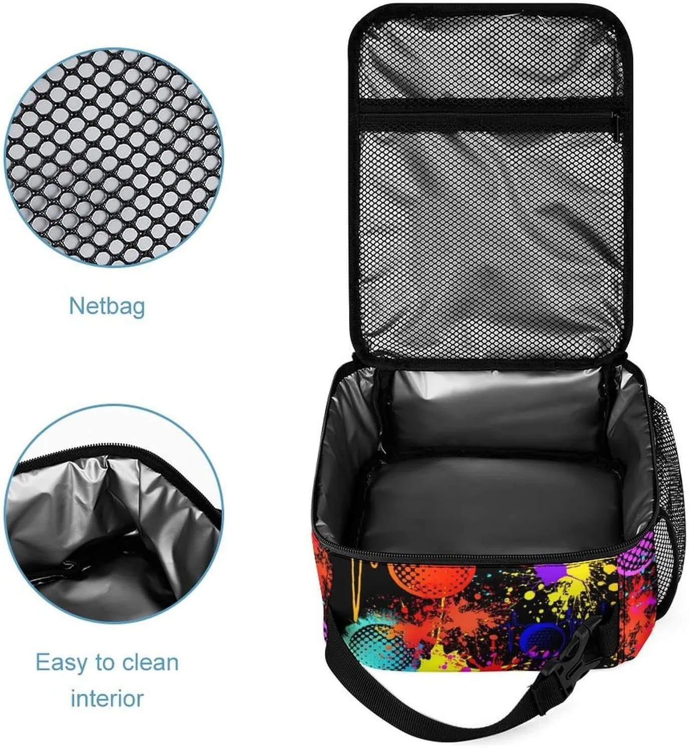 Golf Backpack with Lunch Box & Pencil Case for Kids Girls Boys School, 16 Inch Cool Golf Bookbag, School Backpack for Students Children, sustainable, Lightweight, Large Capacity