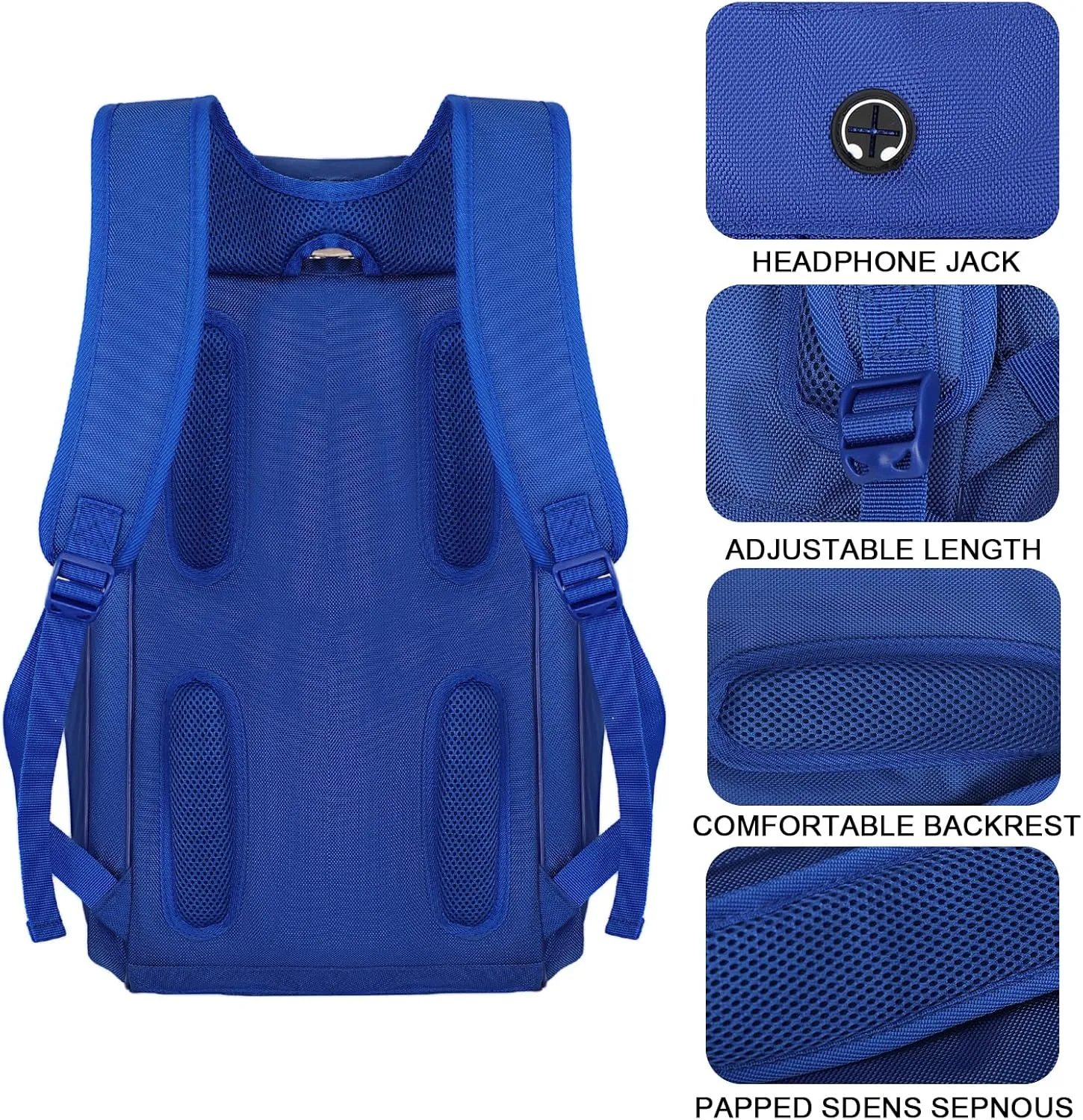 Goloni Pickleball Bag Padel Racket Backpack Large Capacity for Men Women Separate Waterproof Shoes Compartment Pickleball Accessories - Include Fence Hook & Thermal Insulated Pockets