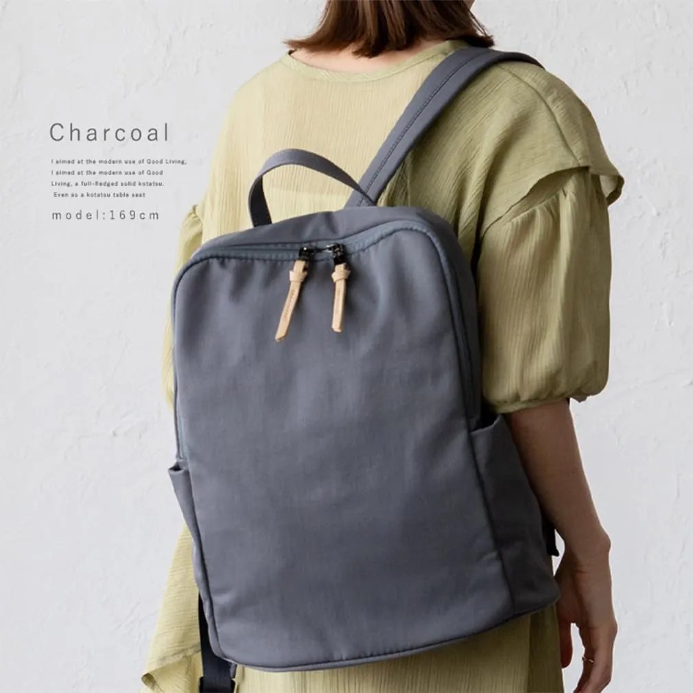 Gratante] Nylon Multifunctional Backpack Women's Commuting Backpack abb-g0007 (charcoal)