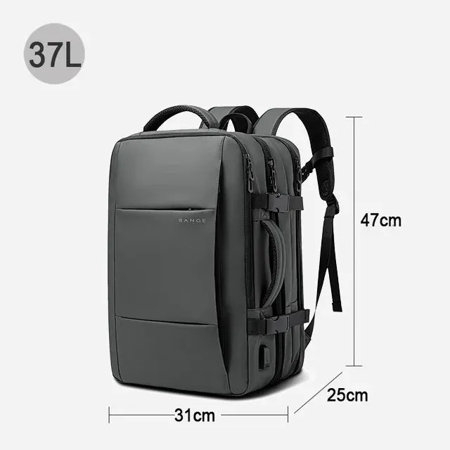 Grey Laptop Backpack