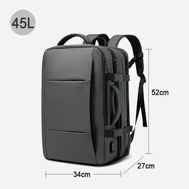 Grey Laptop Backpack
