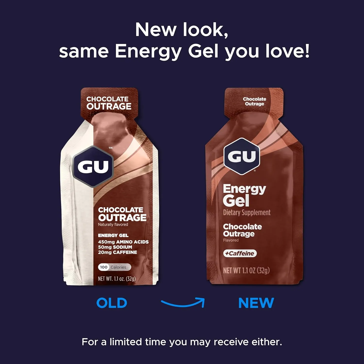 GU Energy Original Sports Nutrition Energy Gel, Vegan, Gluten-Free, Kosher, and Dairy-Free On-the-Go Energy for Any Workout, 24-Count, Assorted Flavors