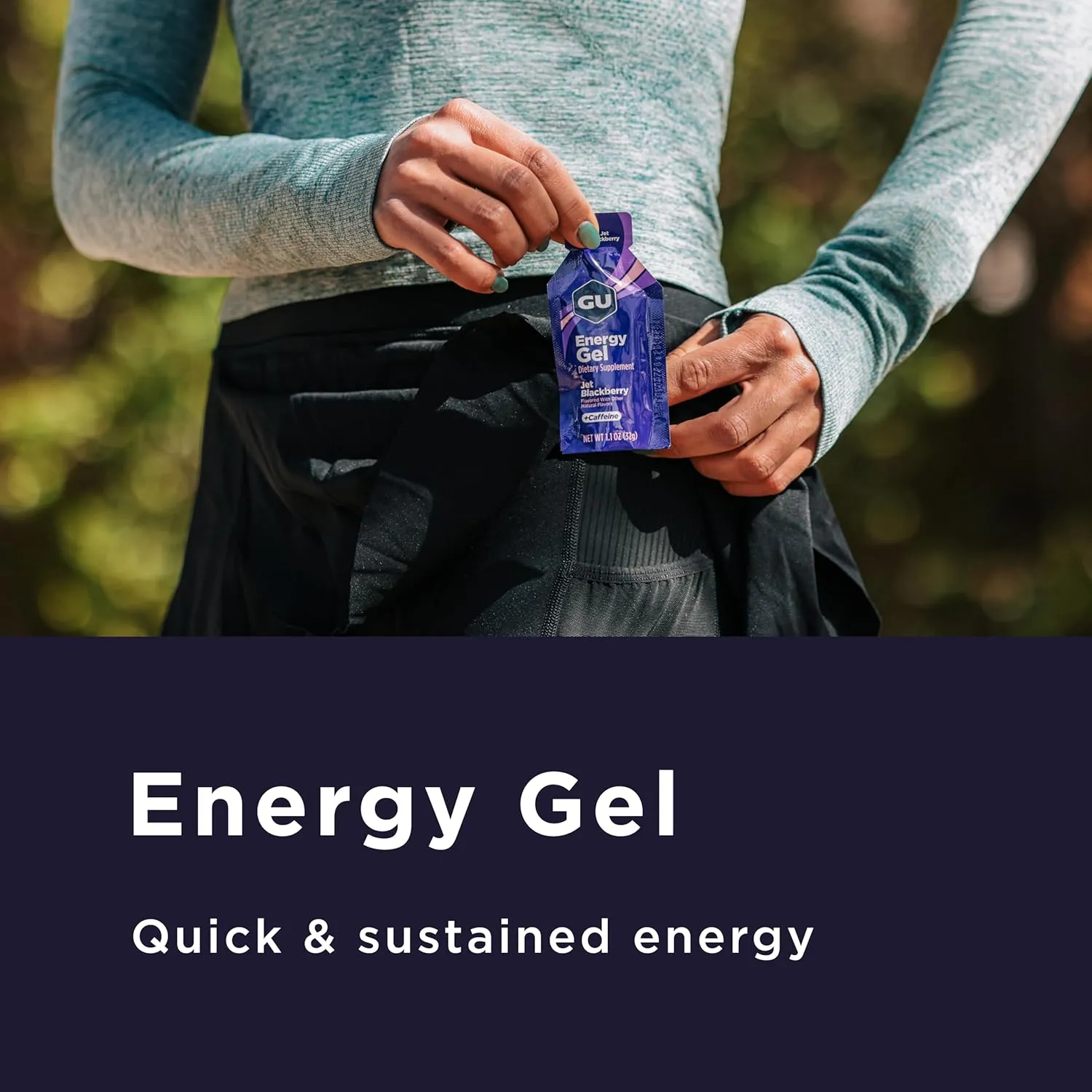 GU Energy Original Sports Nutrition Energy Gel, Vegan, Gluten-Free, Kosher, and Dairy-Free On-the-Go Energy for Any Workout, 24-Count, Assorted Flavors