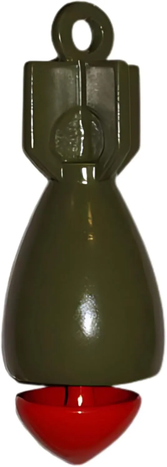 Guardian Bell Da Bomb Good Luck Bell w/Keyring & Black Velvet Gift Bag | Motorcycle Bell | Bike Bell | Made in USA