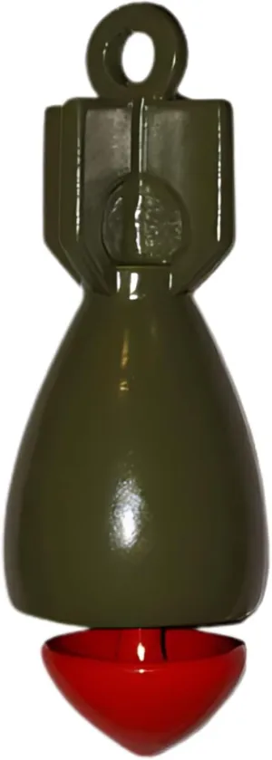 Guardian Bell Da Bomb Good Luck Bell w/Keyring & Black Velvet Gift Bag | Motorcycle Bell | Bike Bell | Made in USA