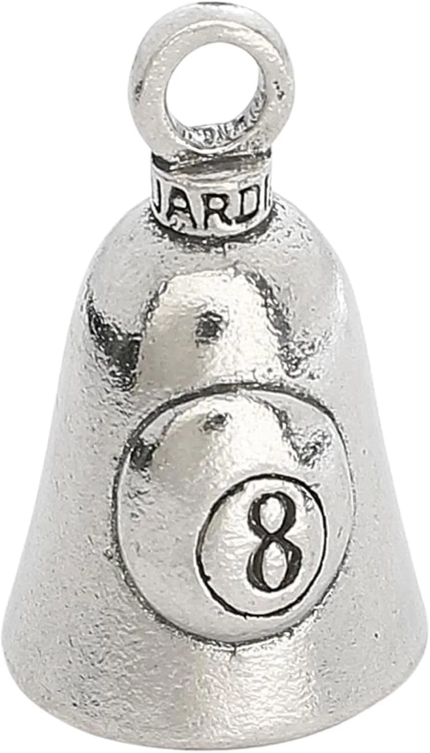 Guardian Bell Games Good Luck Motorcycle Bell w/Keyring & Black Velvet Bag | Lead-Free Pewter | Good Luck Gift | Made in USA
