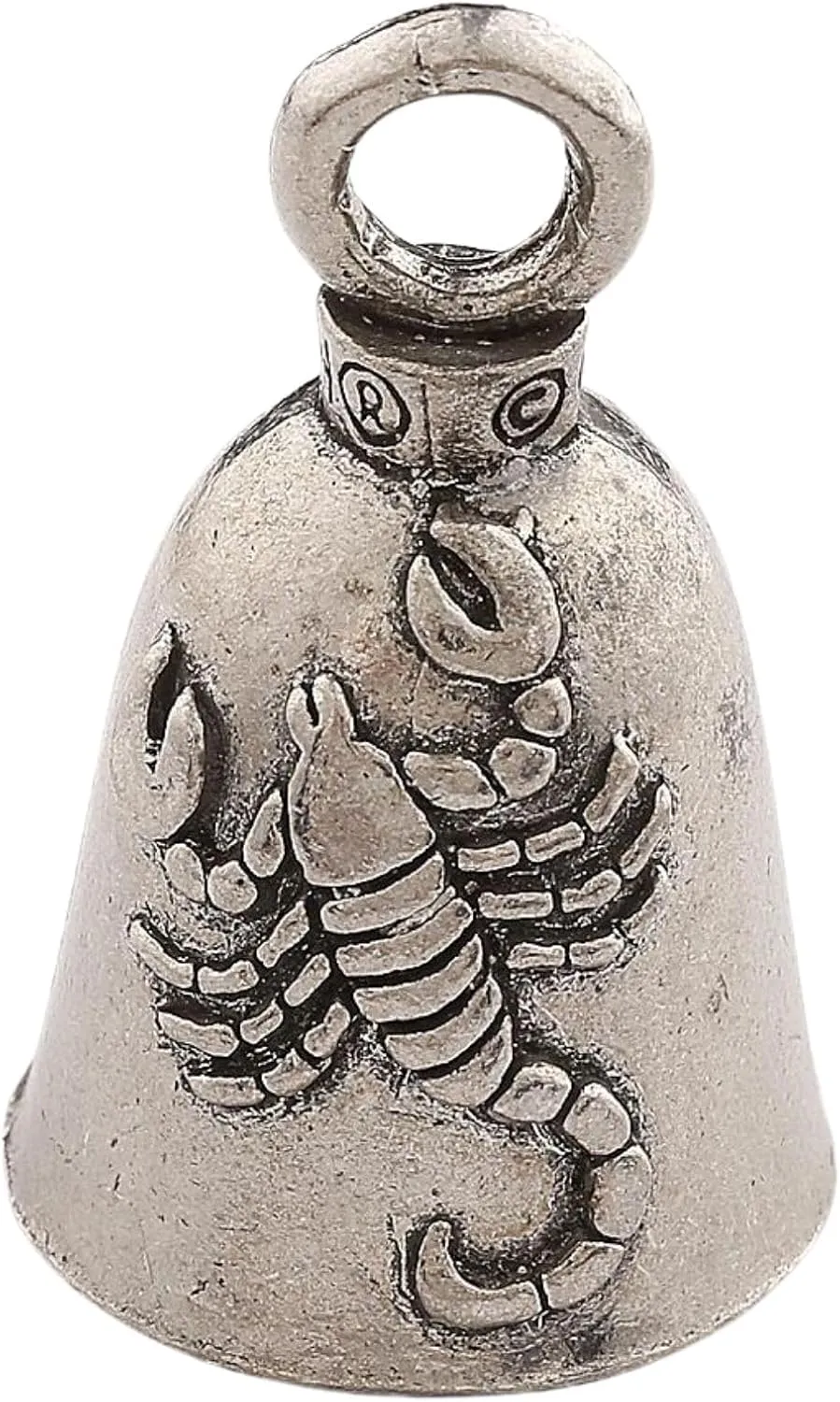 Guardian Bell Zodiac Signs Good Luck Bell w/Keyring & Black Velvet Bag | Motorcycle Bell | Lead-Free Pewter | Made in USA