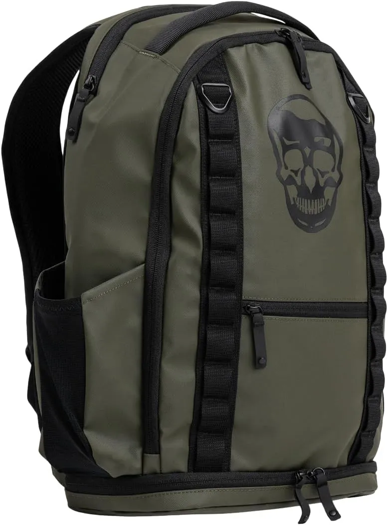 Gymreapers Gravestone 21L Backpack Travel Gym Bag Water-Resistant Lightweight Laptop Sleeve Carry On Luggage for Men & Women (OD Green)