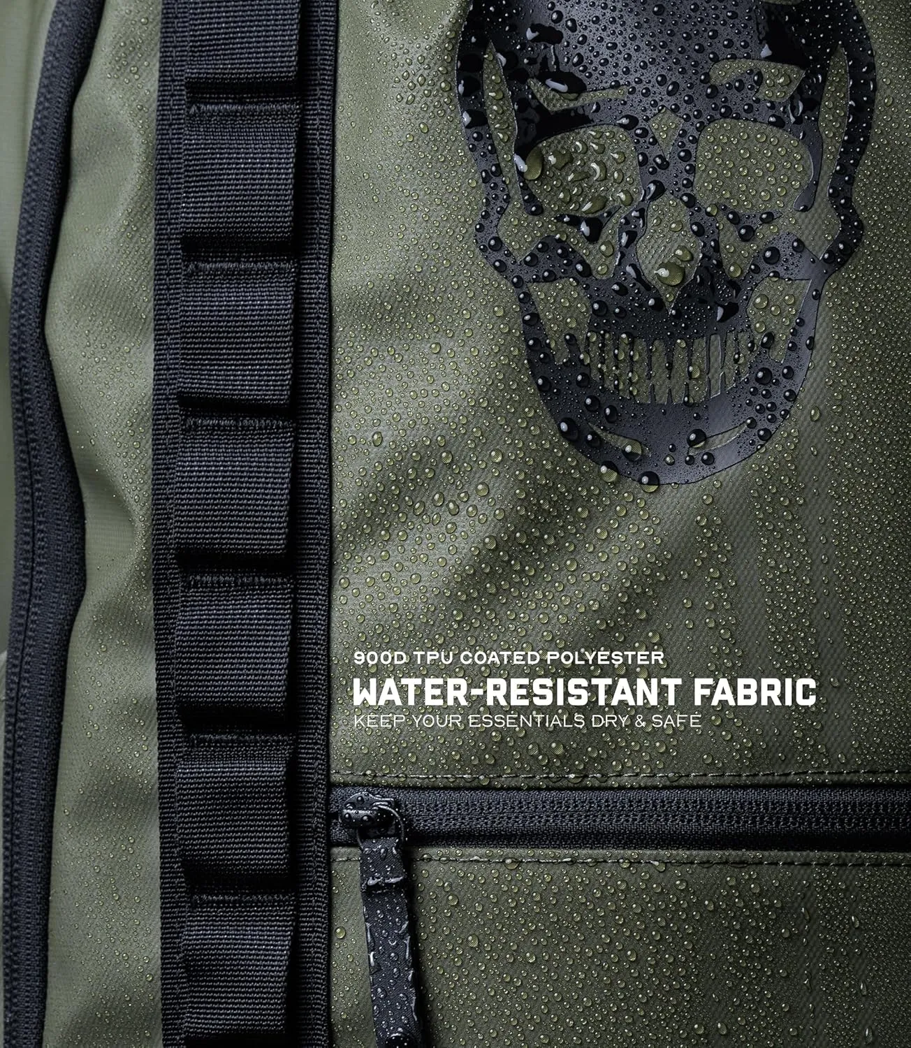 Gymreapers Gravestone 21L Backpack Travel Gym Bag Water-Resistant Lightweight Laptop Sleeve Carry On Luggage for Men & Women (OD Green)