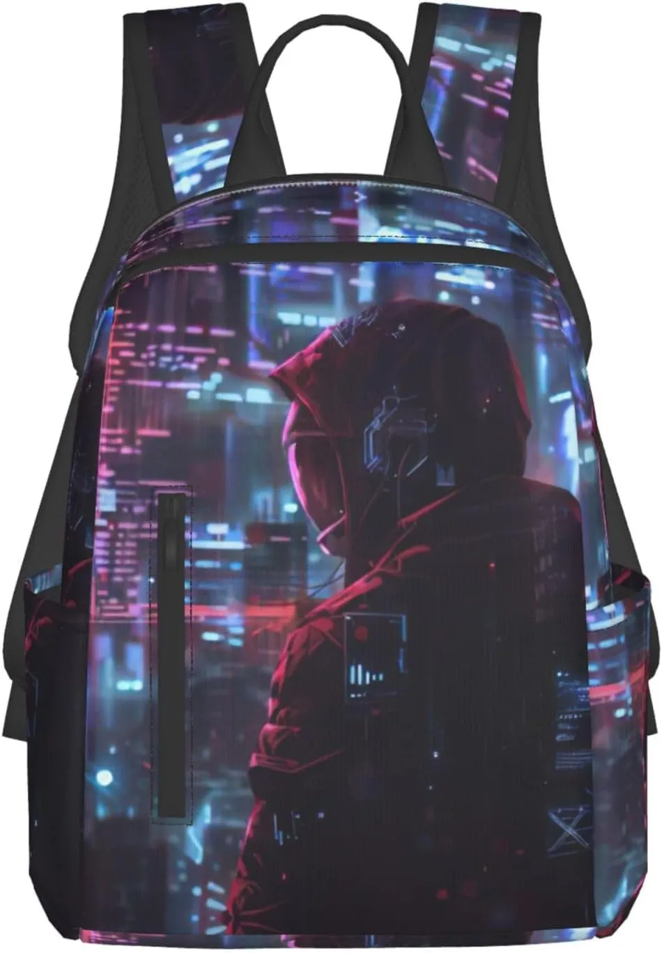 Hacker Era print Fashion Backpacks Hiking Camping Day bags Men Women Traveling Outdoor backpacks