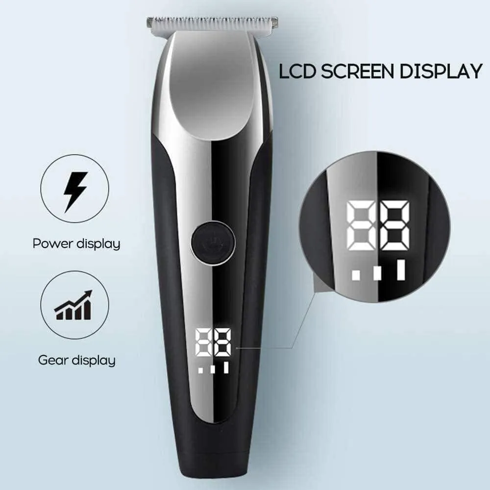 Hair Clippers for Men, Hair Cutting Tool, Hair Clipper Beard Trimmer Kit for Men Cordless Hair Mustache Trimmer Hair Cutting Groomer Kit Precision Trimmer Waterproof USB