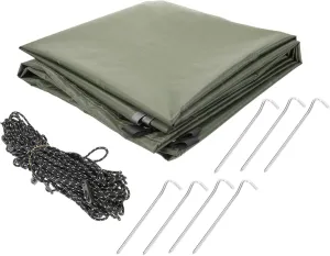 HANABASS Camping Tent Tarp Waterproof Awning Shade Uv Protection Lightweight Portable for Outdoor Activities