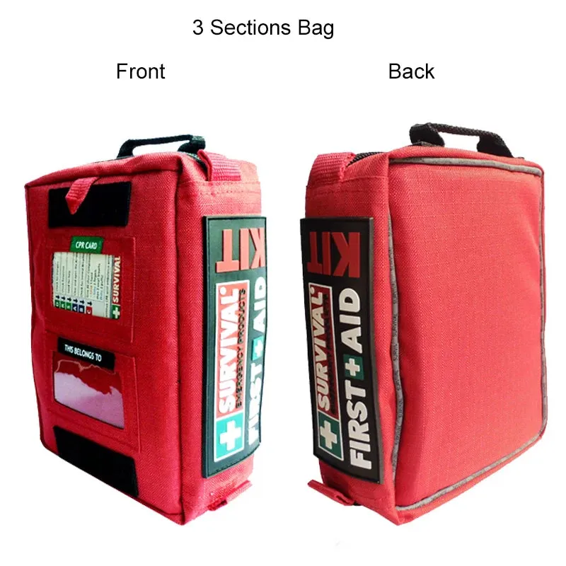 Handy Waterproof First Aid Kit - Essential Medical Bag for Outdoor Travel and Survival