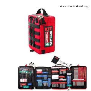 Handy Waterproof First Aid Kit - Essential Medical Bag for Outdoor Travel and Survival