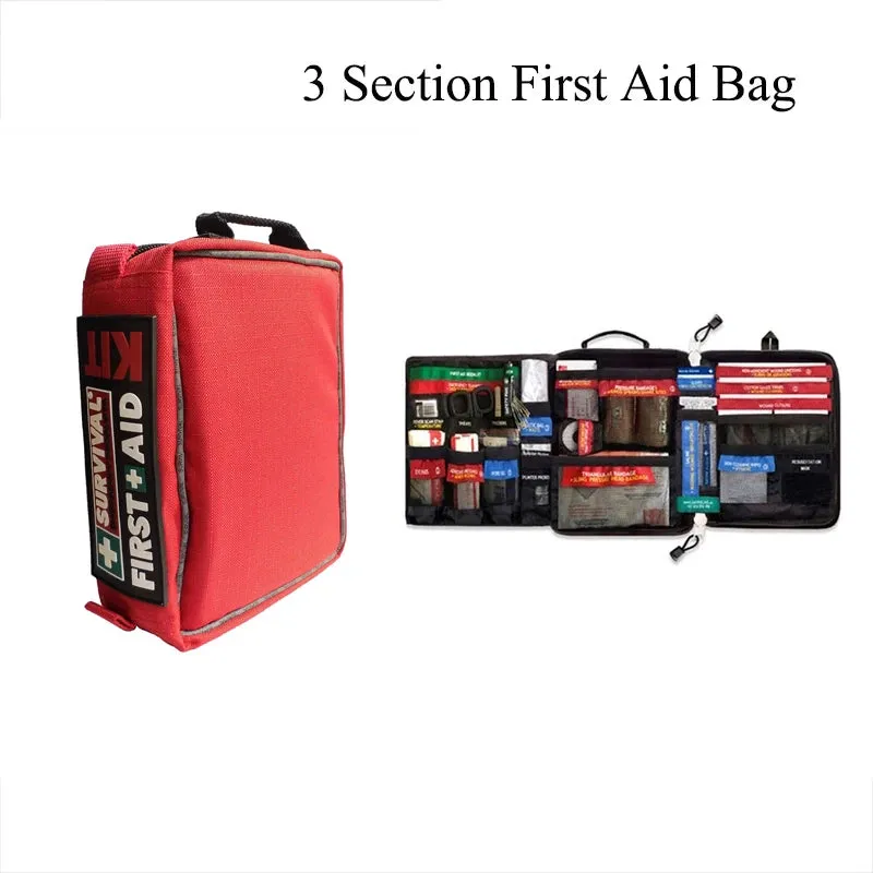 Handy Waterproof First Aid Kit - Essential Medical Bag for Outdoor Travel and Survival