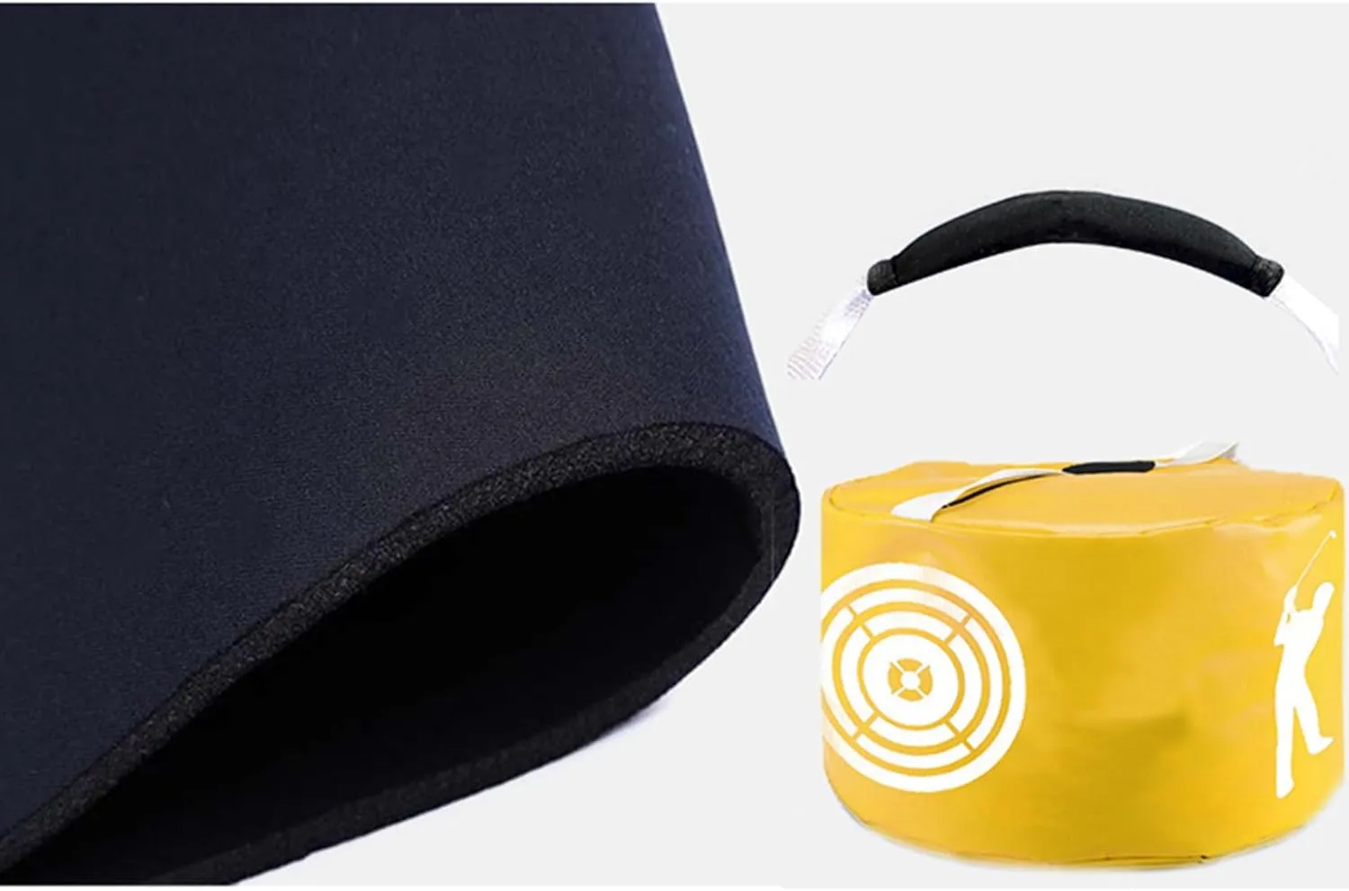 Hansber Golf Training Power Smash Bag - Premium Waterproof Design - Swing Impact Aid - Develop Consistent Ball Striking