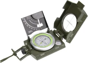 Happyyami Portable Compasses Green Vintage Compass Outdoor Navigation Tool Made for Hiking Camping