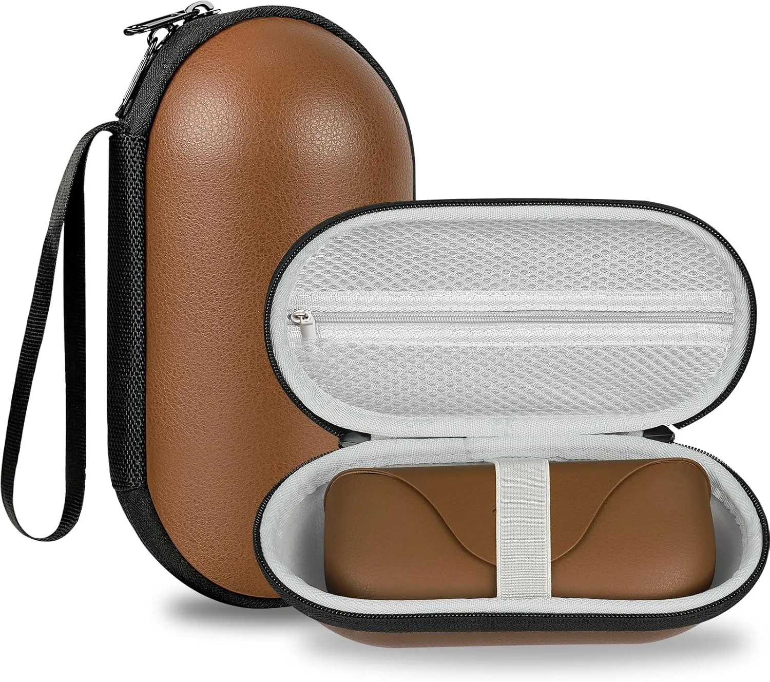 Hard Carrying Case Compatible with Ray-Ban | Meta Wayfarer/Skyler/Headliner Smart Glasses Charge Box All Accessories, Portable Protection AR Glasses Case for Travel and Home Storage