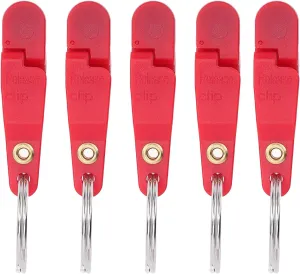 Heavy Tension Snap Release Clamp/Holder, Oxidation Fishing Trolling Padded Release Clamp/Holder Adjustable Compact for Saltwater Freshwater Fishing (Red)