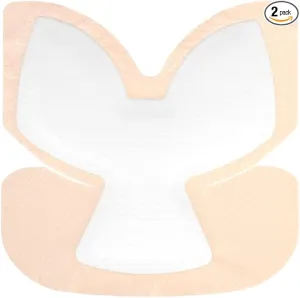 Heel Silicone Foam Dressing Heel Ulcer 8"x 8" 8" (Pack 2)