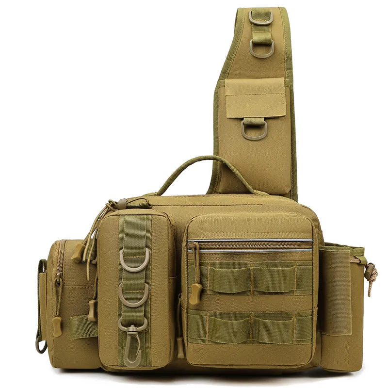 High capacity fishing backpack