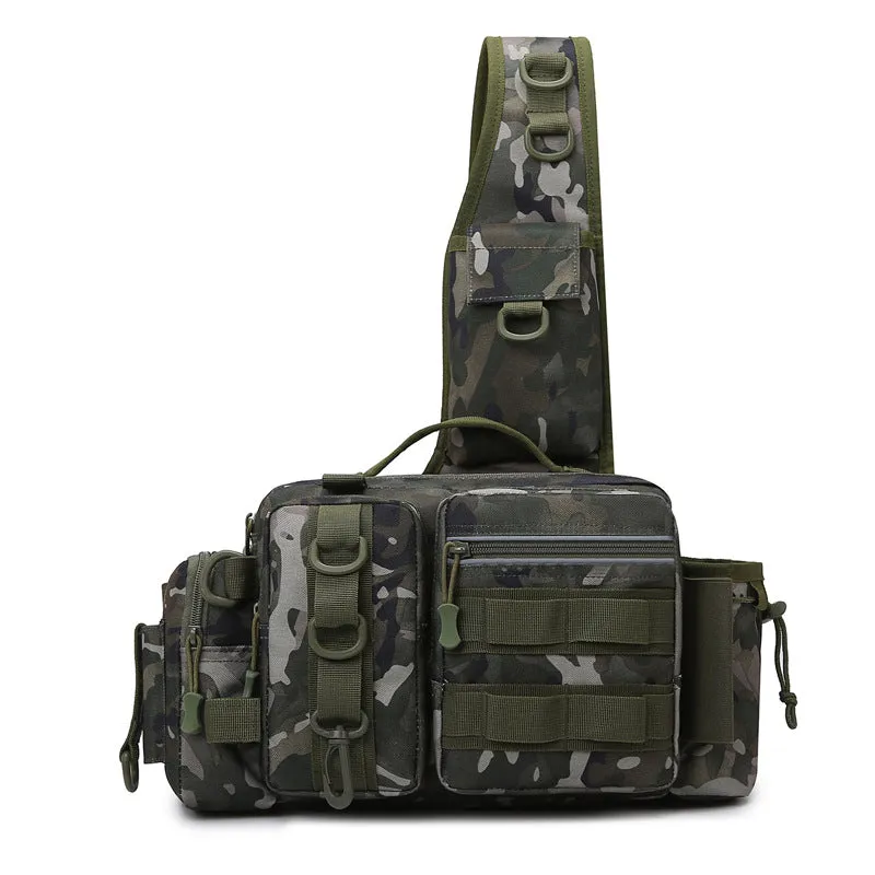 High capacity fishing backpack