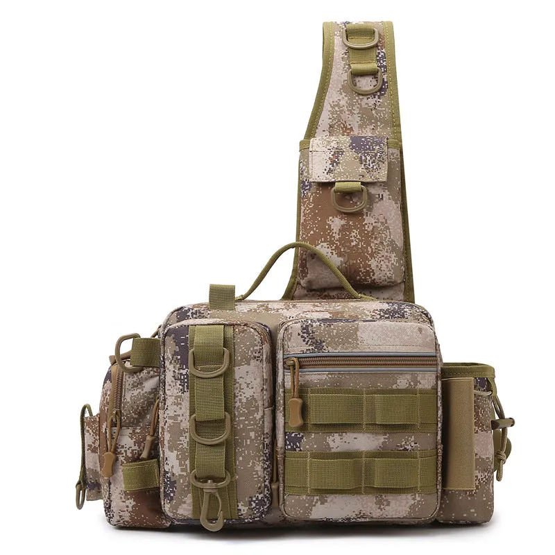 High capacity fishing backpack