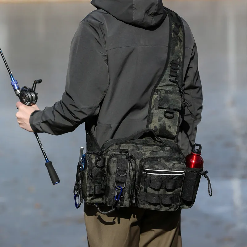 High capacity fishing backpack