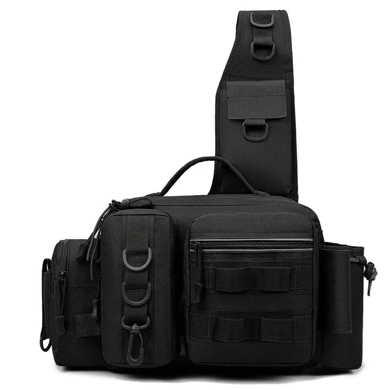 High capacity fishing backpack
