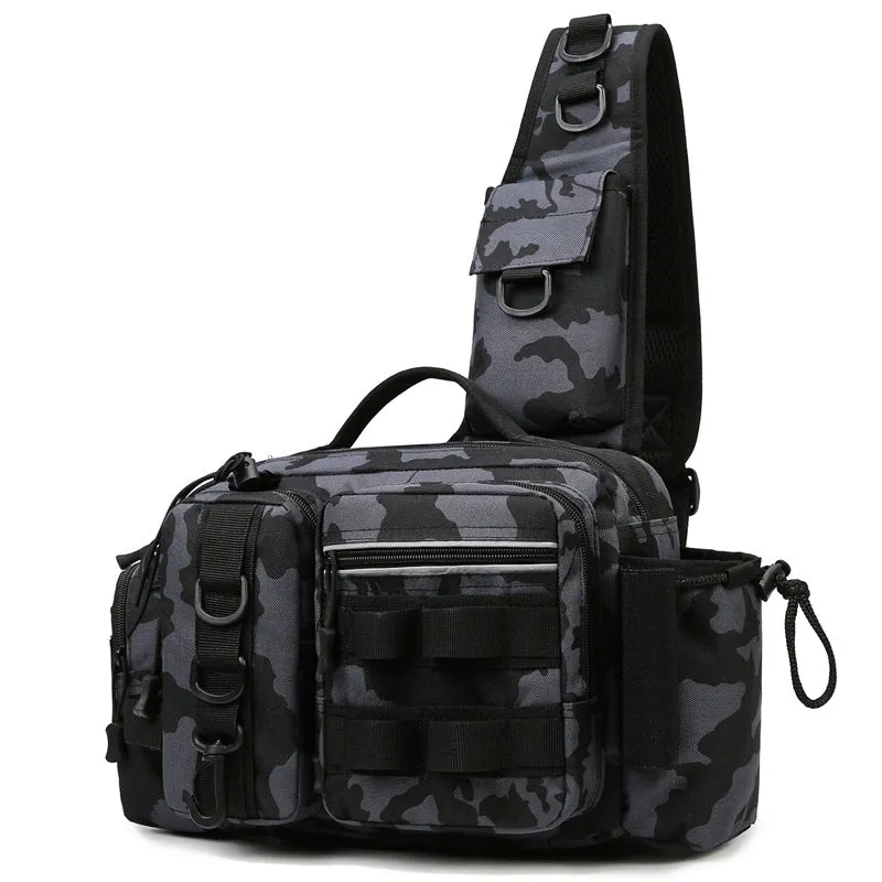 High capacity fishing backpack