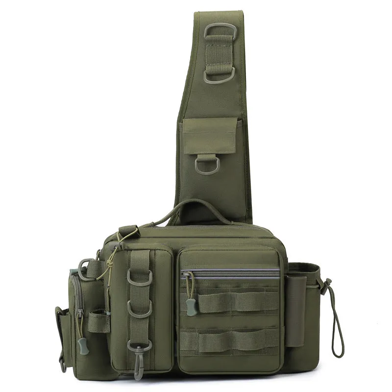 High capacity fishing backpack
