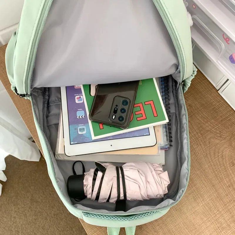 High Capacity Waterproof College Backpack