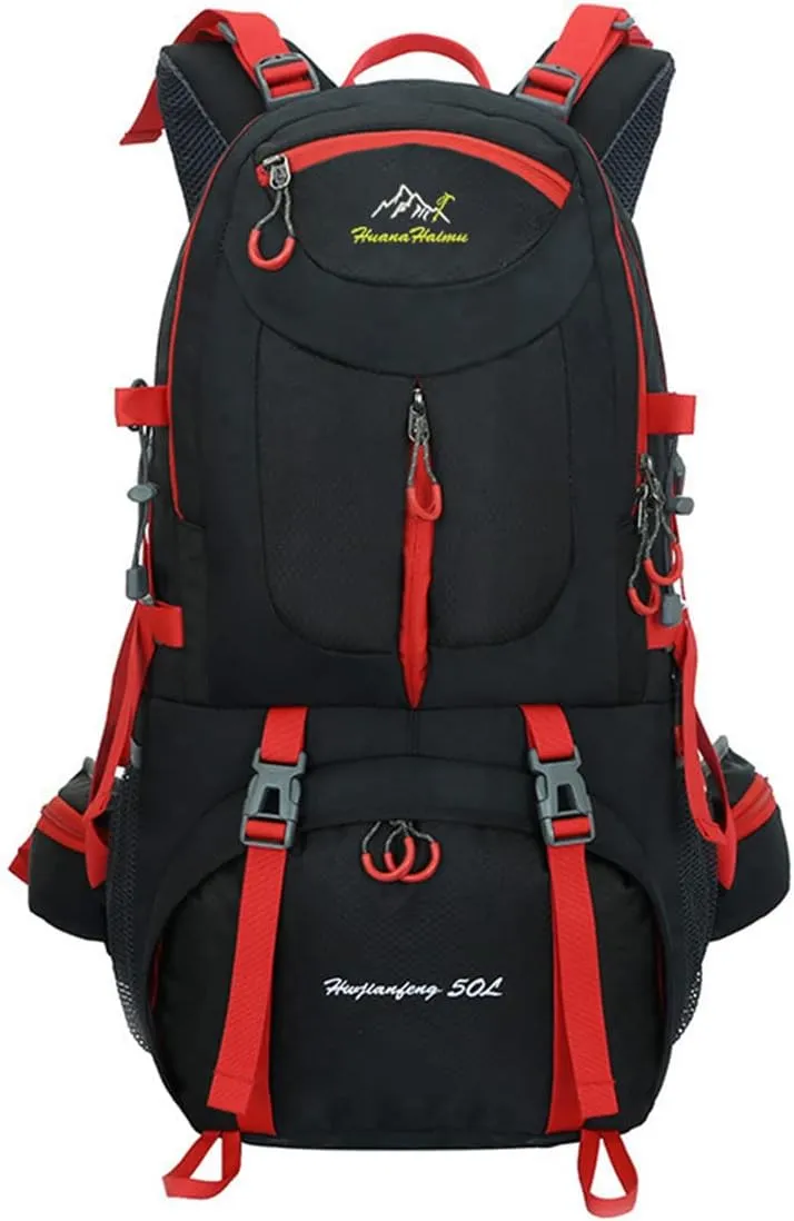 Hiking Backpack 50L Climbing Camping Backpack Large Rucksack for Trekking Travel Outdoor Sport