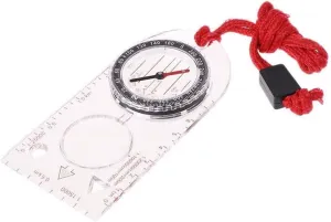 Hiking Compass Survival Gear and Equipment – Waterproof – Neck Lanyard with Rope