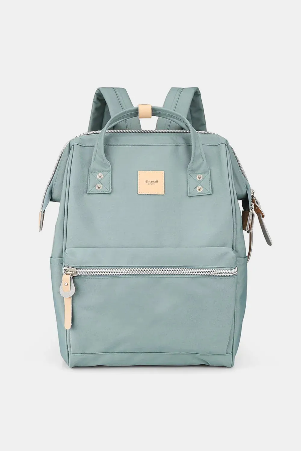 Himawari Water Resistant Canvas Backpack Bag with Side Pockets