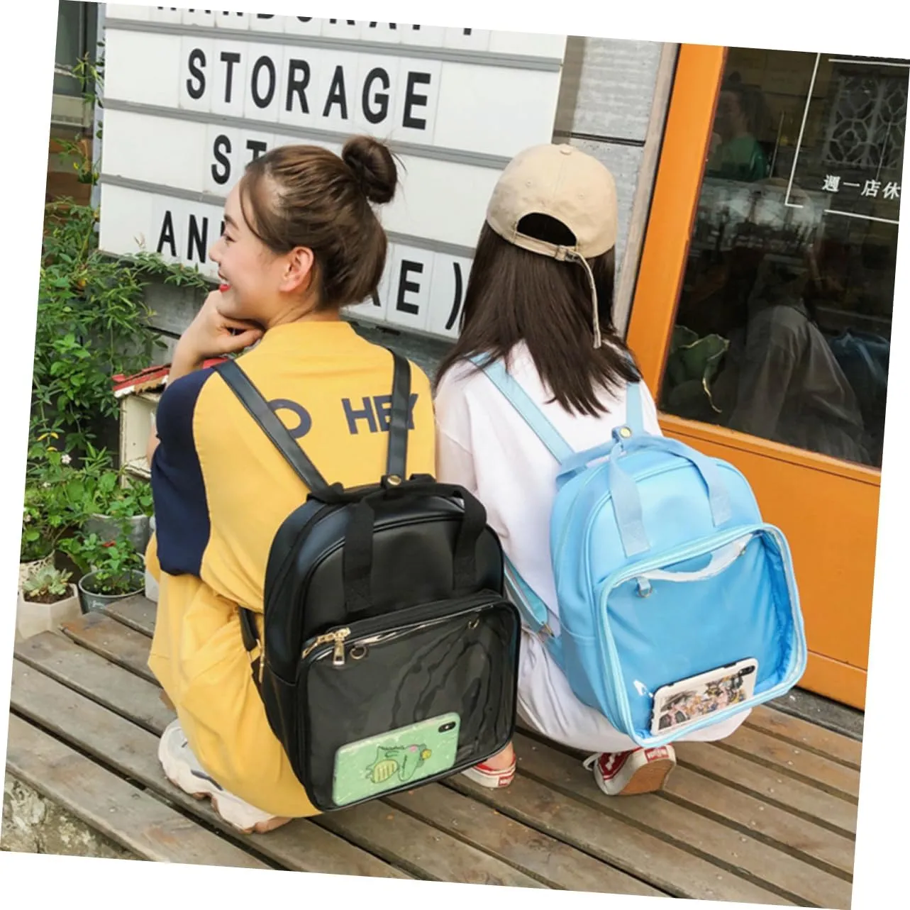 Homoyoyo School Bag Candy Backpack Adjustable Straps Large Capacity for Students Travel Backpack