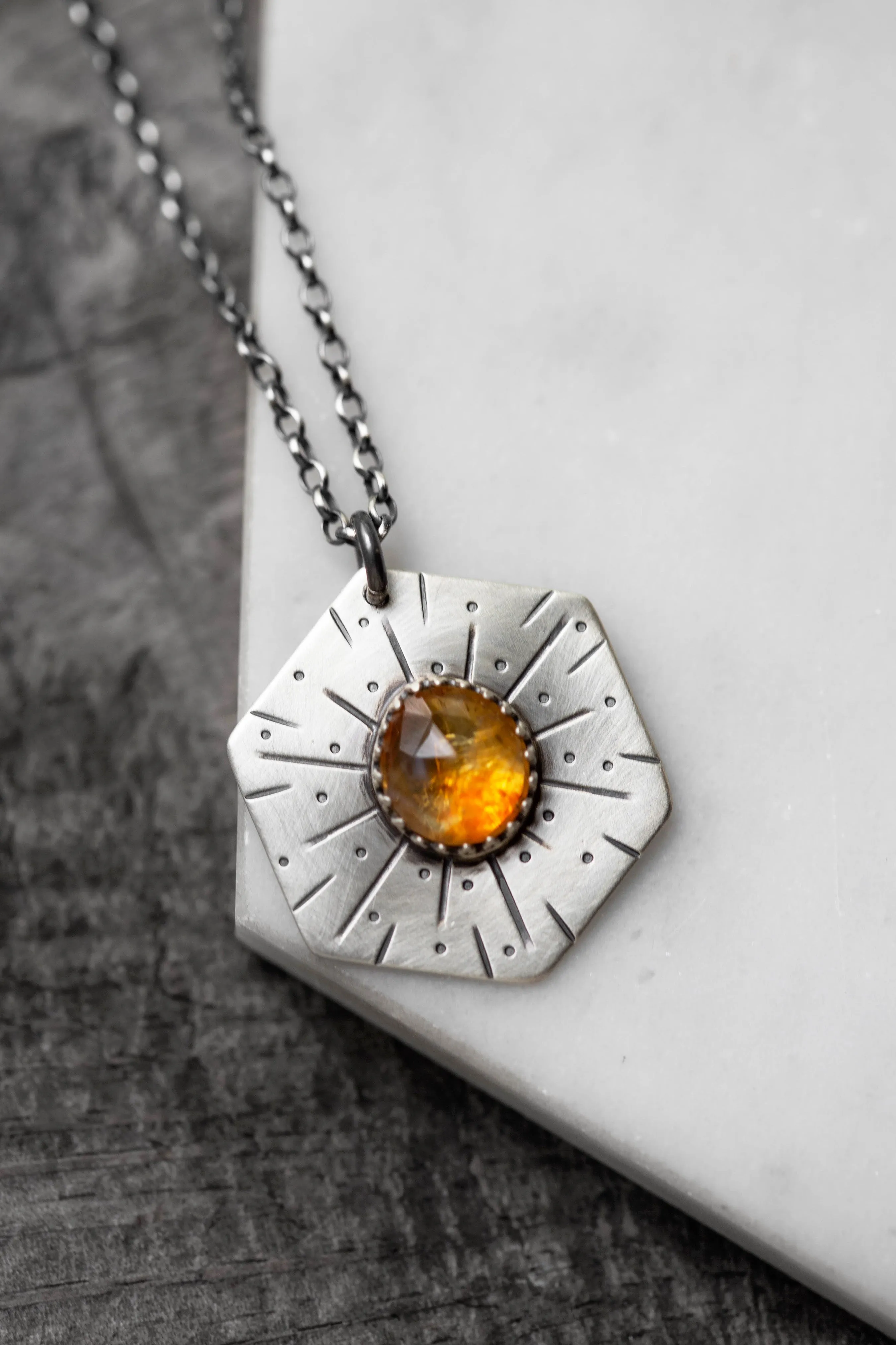 Honeybee Compass Necklace | #17