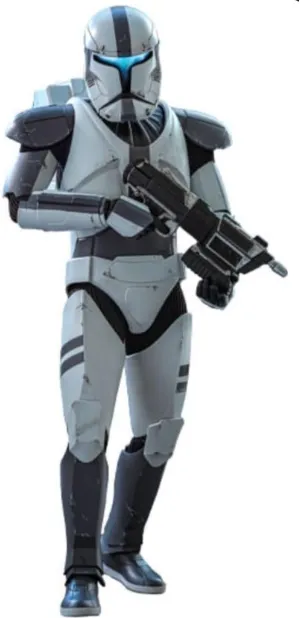 Hot Toys Imperial Commando Star Wars The Bad Batch TMP Fully Poseable Exclusive