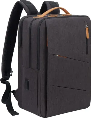 Hp hope Laptop Backpack for Women, 15.6 Inch Work Backpack with USB Port, Water Resistant Backpack for Travel, College, Commuter, Business