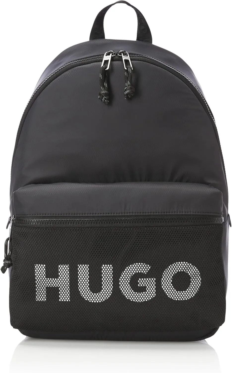 HUGO Mesh Logo Backpack, Black Currant, PCE.