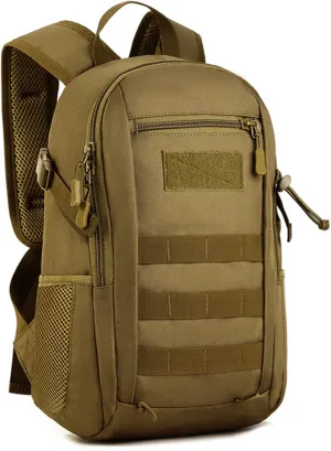 HUNTVP 10L/20L Mini Daypack Military MOLLE Backpack Rucksack Gear Tactical Assault Pack Bag for Hunting Camping Trekking