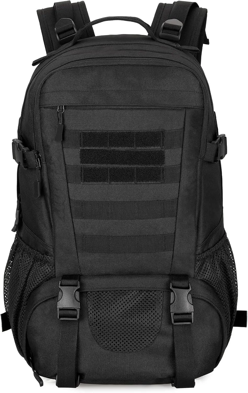 HUNTVP Military Backpack MOLLE Tactical Backpack Rucksack Gear Assault Pack Daypack for Hunting Camping Hiking Backpack 30L (Black)